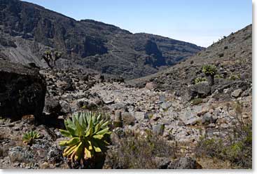 Approaching Barranco Wall