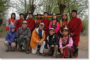 Friends in Bhutan