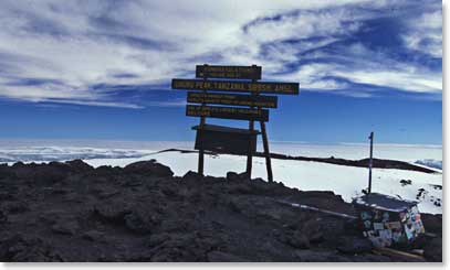 Summit of Kilimanjaro