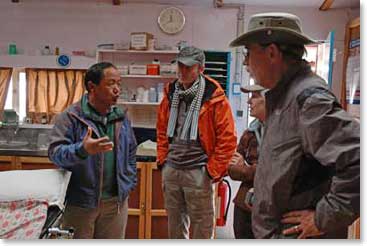 In Khunde we visited Dr. Kami Sherpa at the Khunde Hospital