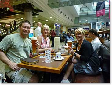 German Breakfast: After a great flight we found ourselves in Frankfurt. Having a “German breakfast” at 6:30 in the morning seemed like the thing to do.