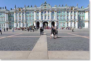 The Hermitage Museum is one of the largest and oldest museums of the world