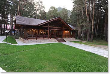At 7:00 pm we met for dinner in the lodge dining room. What a long day and what great day – we will sleep well tonight!