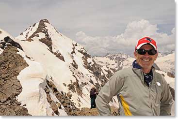 Today’s summit was 11,350 feet. Steve Rossi deemed it “Rossi Peak”