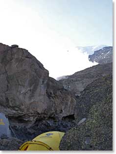 Kossovo, our high camp