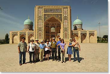 Members of the Team in Tashkent