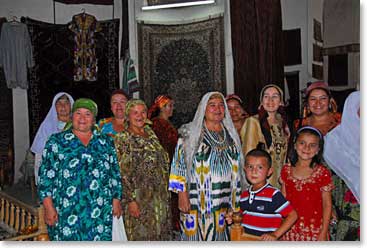 We found Uzbek people to be friendly and engaging.