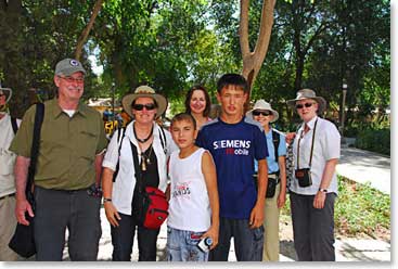 We are used to being tourists who ask for photos; here people ask to take our photo, proud that we are visiting their country.