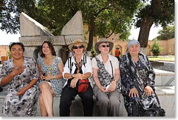 The smiles and warmth of Uzbek people can outshine the imposing buildings however.