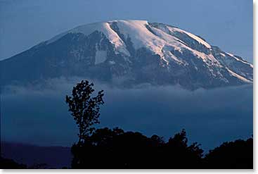Kilimanjaro, a mountain of beauty, mystery and challenge.