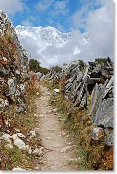 The pathway taking us closer to  Everest!