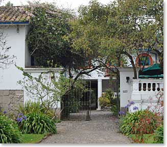 Hacienda Cusin, a 17th century restored estate,  will be our headquarters for the next 3 days