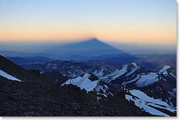 Shadow of Aconcagua