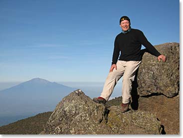 Dave at Karanga Valley Camp