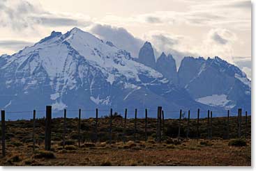 As we got closer to the park the towers became visible from the ranch county we were driving across.