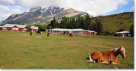 Our lodge inside the park is owned by a Croatian ranching family who has been on this land for three generations.