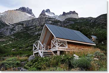 Our cabin at Cuernos on Thursday night was especially nice.