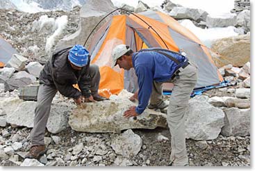 Rockwork homes  are a Sherpa speciality.