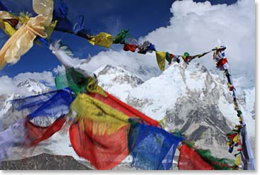 View from the summit of Kala Pata