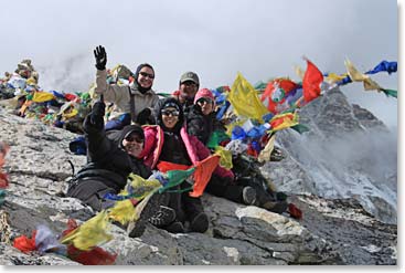 On the summit