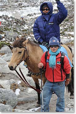 La Shonda on her horse