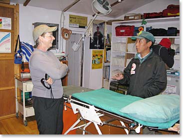 Brenda absolutely loved her visit to the Khunde hospital.