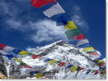The views around Everest Base Camp are amazing.