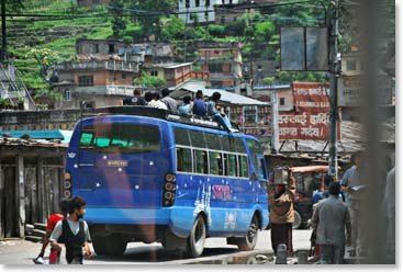 Typical street scene