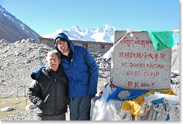 We made it to Everest Base Camp.