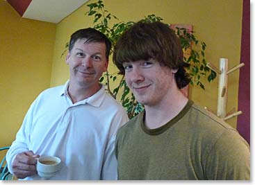 Father and son, Michael and Chris