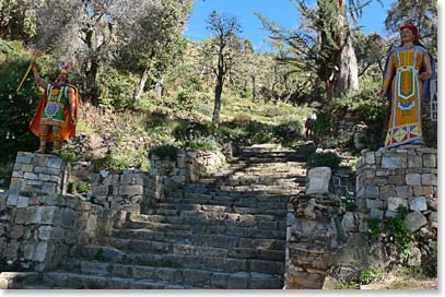 Son and daughter of Viracocha and the first Incas