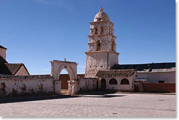 The church in Altiplano