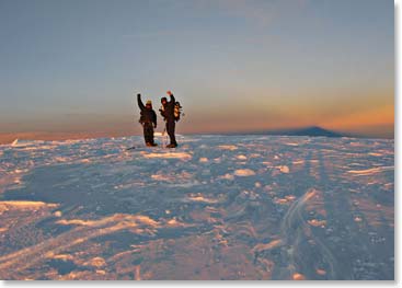 On the summit of Sajama!