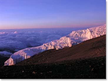 Glaciers on the Crater Rim