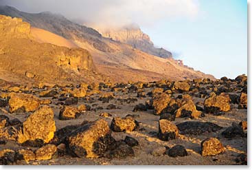 Lava Tower from Camp