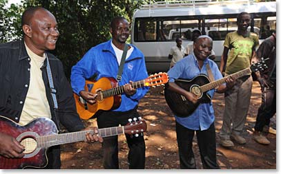 Our welcome band