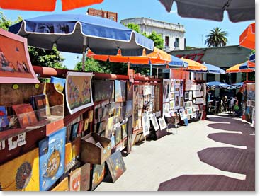 A typical street scene in Buenos Aires