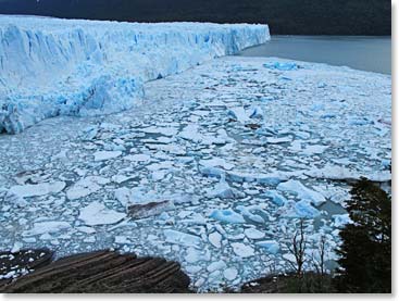 Views of the Perito Moreno Glacier