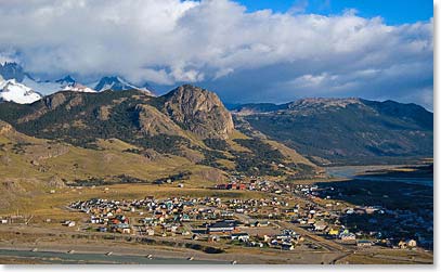 The village of El Chalten