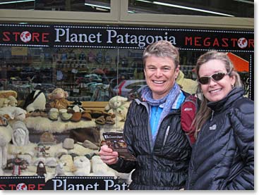 Leila and Sue in El Calafate