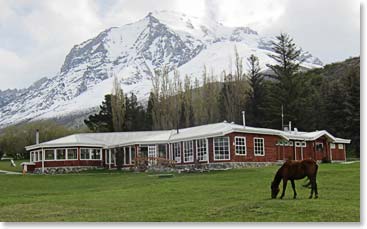 We  will base from this beautiful lodge, Los Torres. 