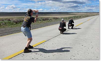 Patagonia has the greatest open highways in the world.