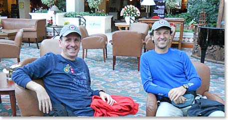 Our Brazilian team members, Hugo and Helvecio