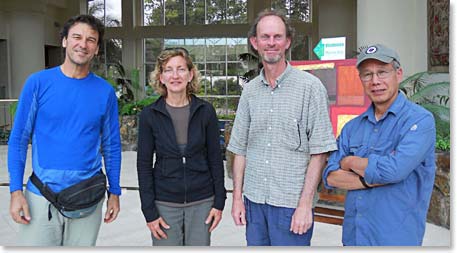 The Team: Helvecio, Lynette, Steve and Dave
