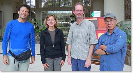 The Team:  Helvecio, Lynette, Steve and Dave