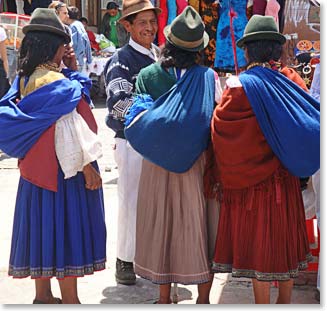 The Otavalo Market is one of the most colorful and interesting in all of South America.