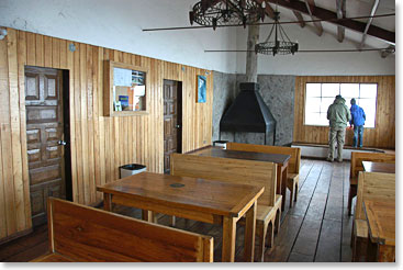 After enjoying the town of Cayambe we moved into this cozy on the mountain, Elevation 15,100 feet/4600 meters.