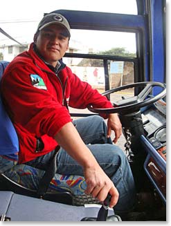 Antonio, the best and most patient driver in Ecuador