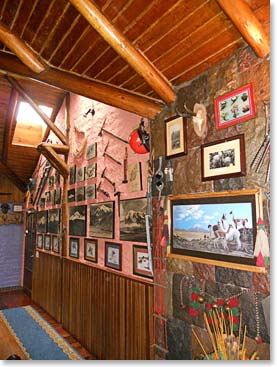 Staying at this lodge is like stepping back into world mountaineering history.