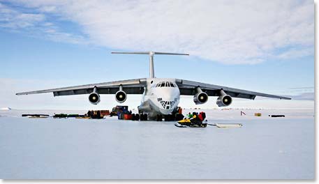 The Ilyushin will be a welcome sight!